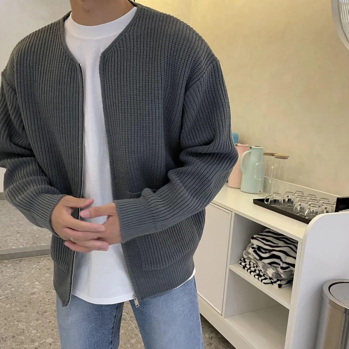 Rey – Ribbed Zip-Up Jacket