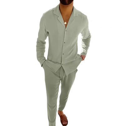Solaro | Men's Summer Linen Set