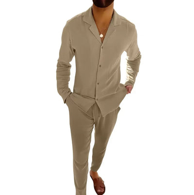 Solaro | Men's Summer Linen Set