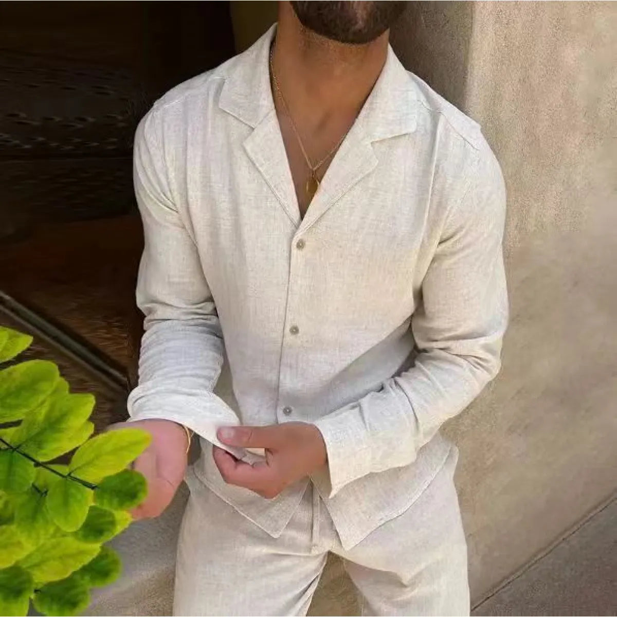 Solaro | Men's Summer Linen Set