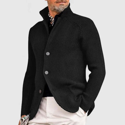 MARZIO™ Men's Refined Cardigan with Button Closure