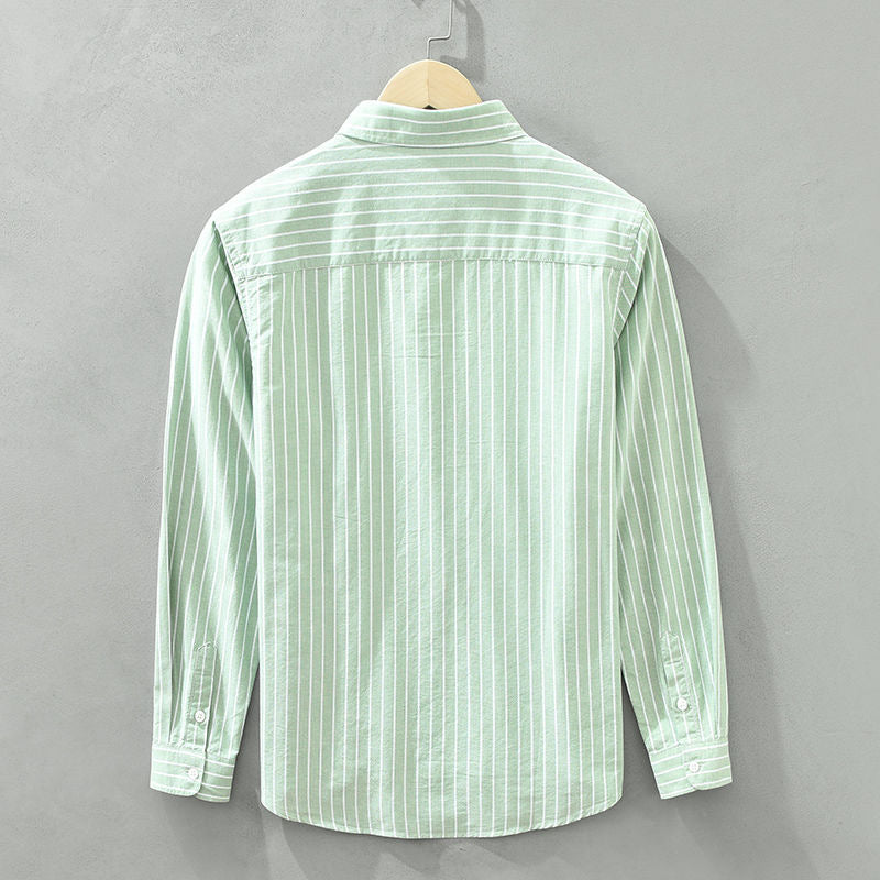 Michael – Striped Button-Up Shirt