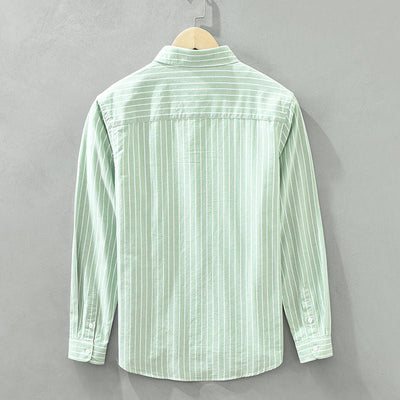 Michael – Striped Button-Up Shirt