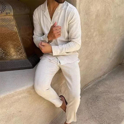 Solaro | Men's Summer Linen Set