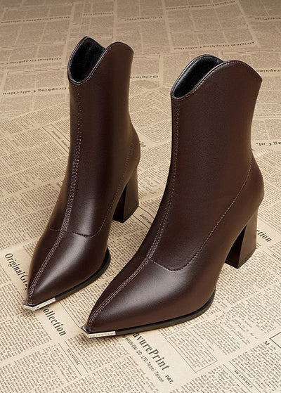 Maya – Pointed Toe Ankle Boots
