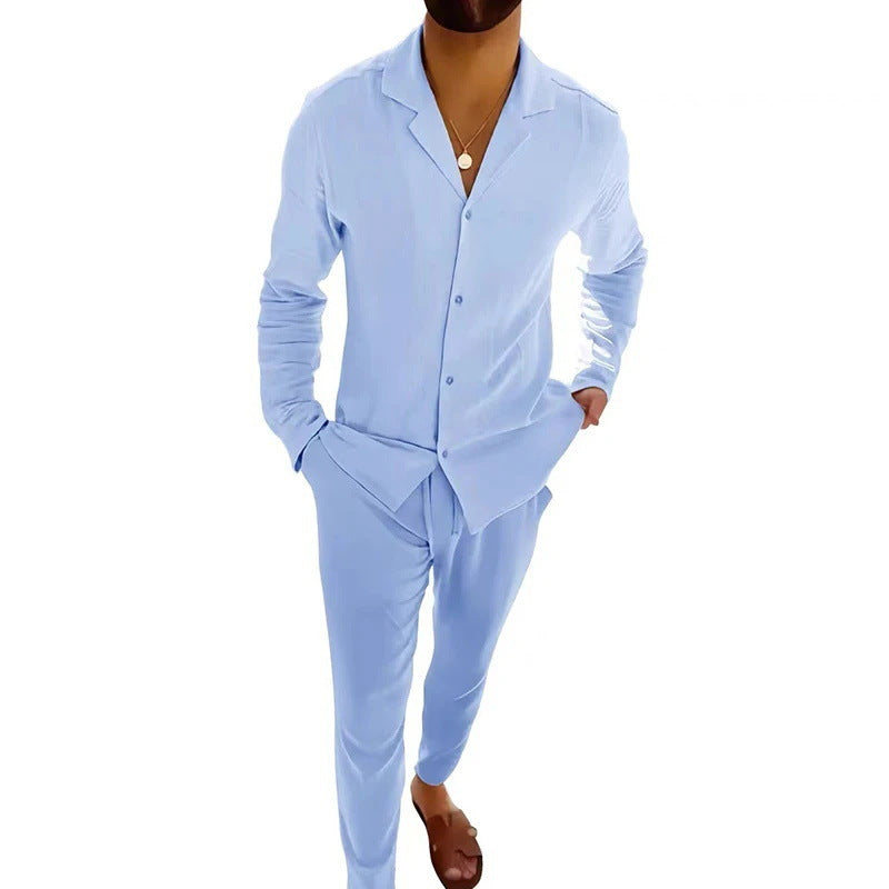Solaro | Men's Summer Linen Set
