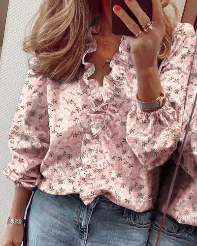 Sienna | Elegant Long-Sleeve Blouse