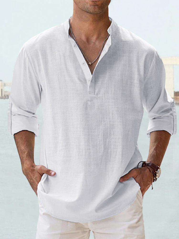 Harvey™ | Breathable Linen Shirt