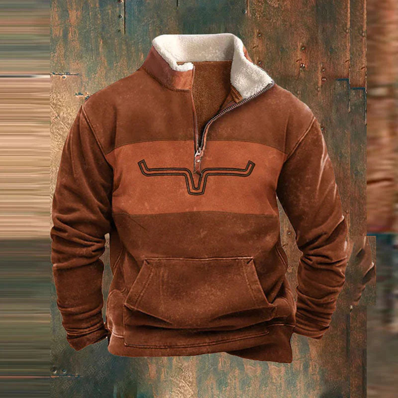 Stefan™ Quartz zip pullover