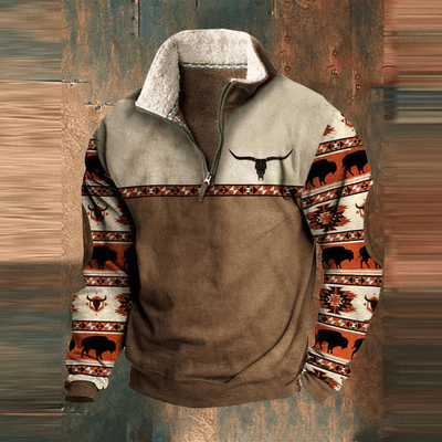 Stefan™ Quartz zip pullover