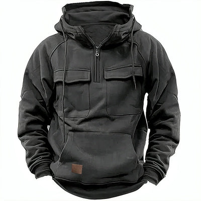 Xavier - Comfortable Hoodie with Zipper