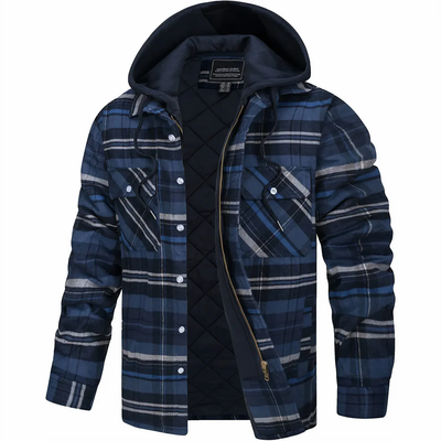 Jackson - Checkered Zip-Up Jacket