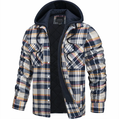 Jackson - Checkered Zip-Up Jacket