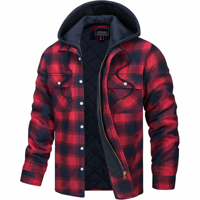 Jackson - Checkered Zip-Up Jacket