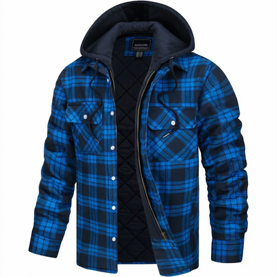 Jackson - Checkered Zip-Up Jacket
