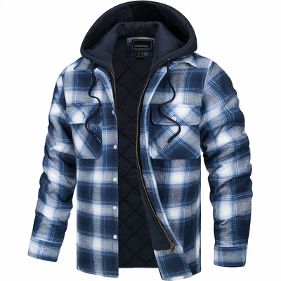 Jackson - Checkered Zip-Up Jacket