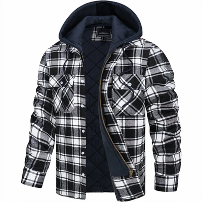 Jackson - Checkered Zip-Up Jacket