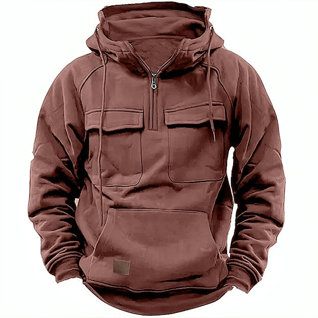 Xavier - Comfortable Hoodie with Zipper