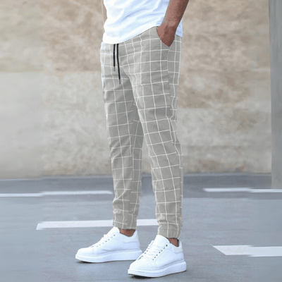 Davido - Checkered Pants