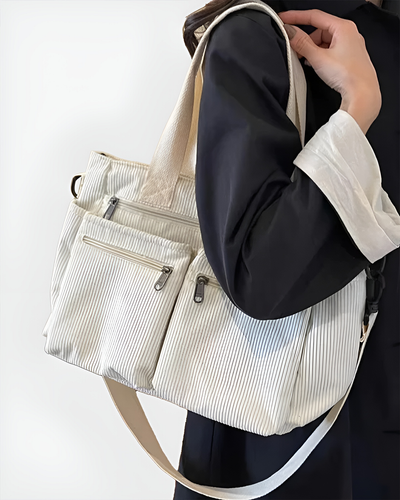 Ysabeline – Corduroy Utility Tote Bag
