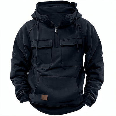 Xavier - Comfortable Hoodie with Zipper