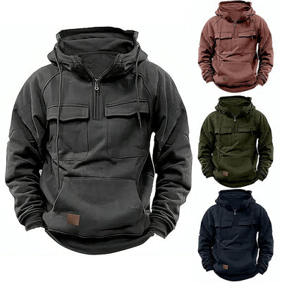Xavier - Comfortable Hoodie with Zipper